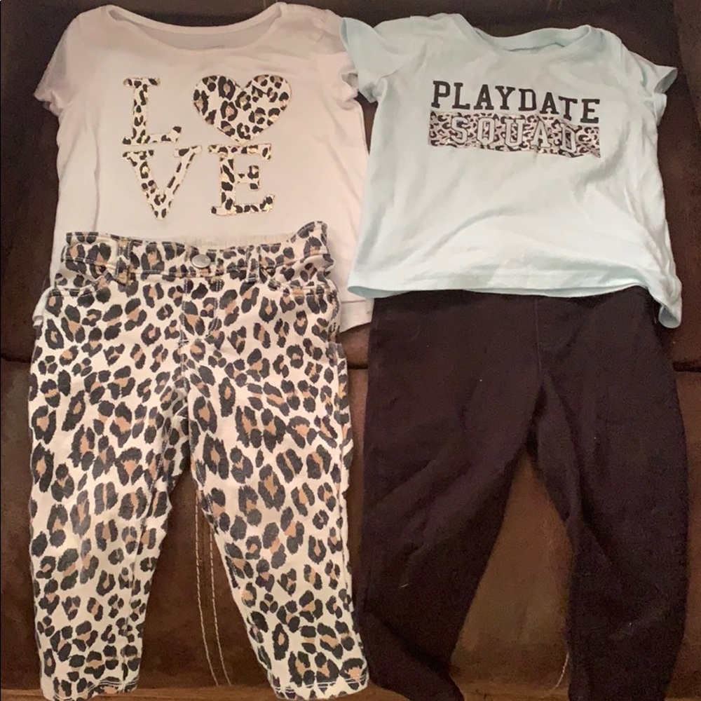 Set of two girls clothes
